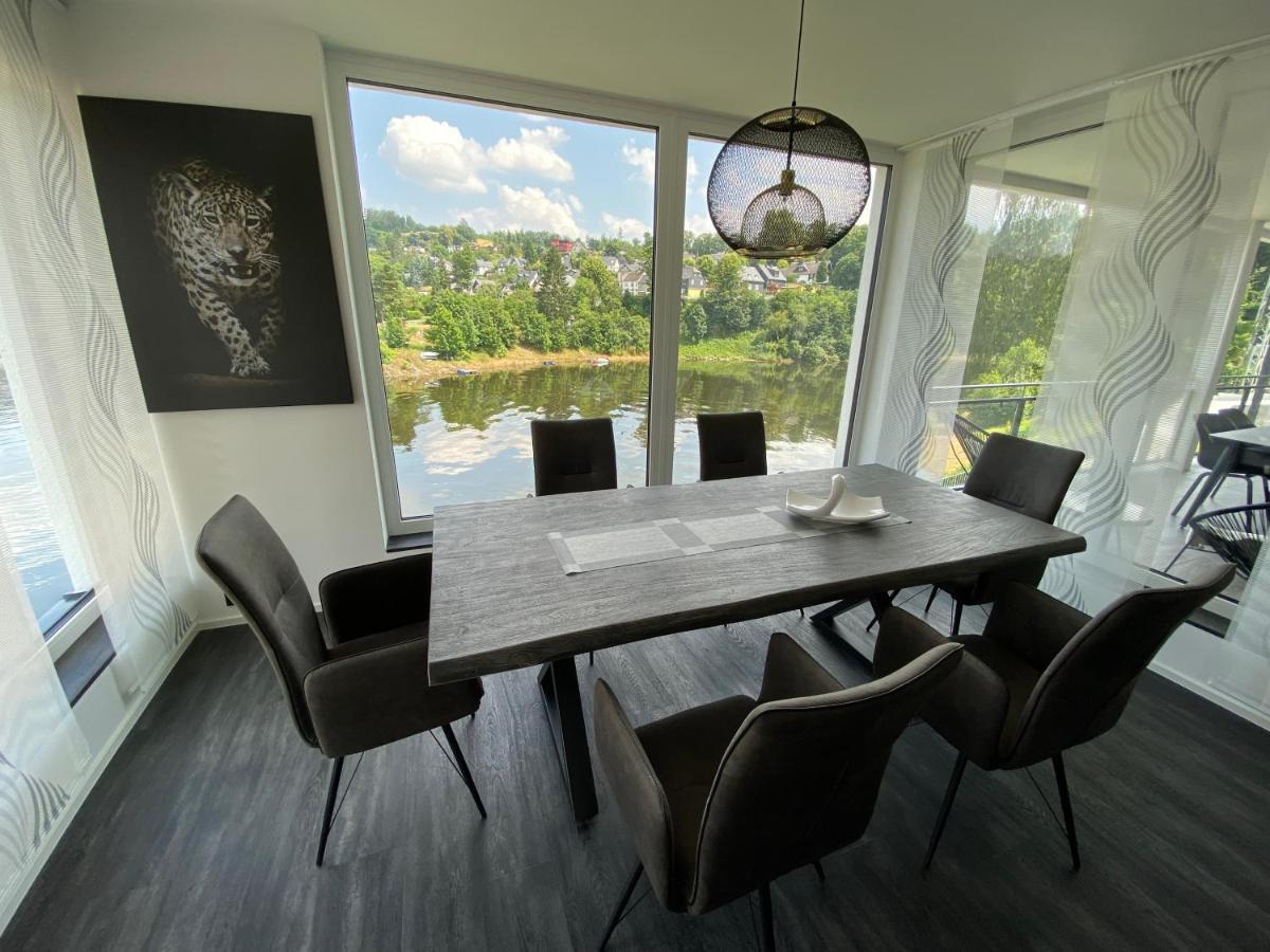 Apartments Saaldorf-Ferienhaus Mit 6 Apartments 45Qm-120Qm Direkt Am Thueringer Meer-Bleilochtalsperre Bad Lobenstein Extérieur photo